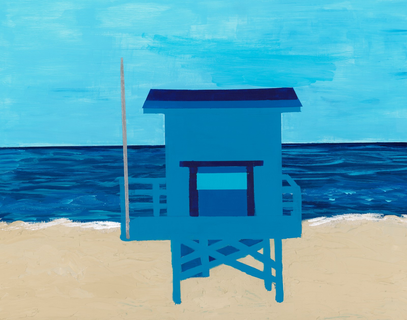 Lifeguard Stand art print